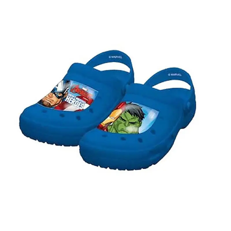 Zuecos de goma infantil de Marvel Avengers talla 24/25