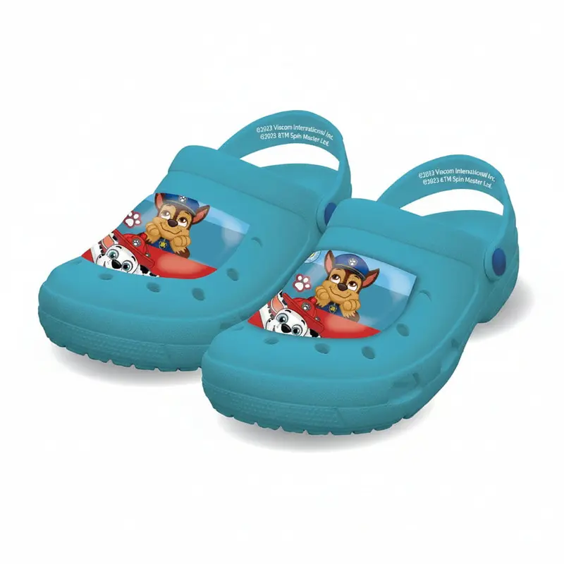 Zuecos de goma infantil de Patrulla canina (Paw Patrol) talla 30