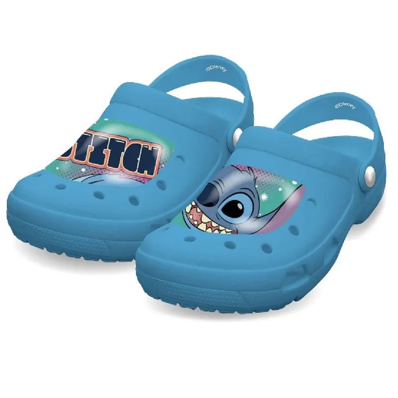 Zuecos zapatillas de goma infantiles Stitch Disney talla 28/29