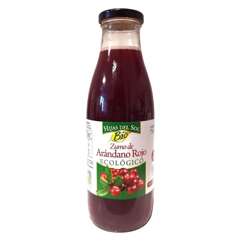 ZUMO ARANDANOS ROJO  750 ml ECOLOGICO